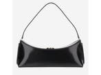 Jacquemus Ovalo - Leren Clutch - Zwart Glanzend Leer -, Verzenden, Nieuw