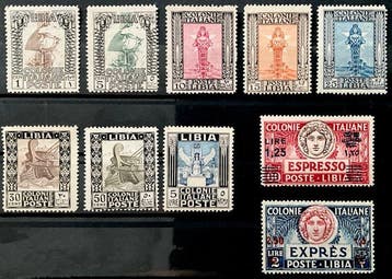 Italiaans Libië 1921 - Kolonie Libia MNH ** Michel Nr. 24,, Gestempeld