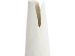 Light & Living MESA keramieken vaas in crème – 19,5x19x92 cm, Verzenden, Nieuw