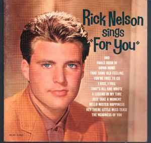 cd - Rick Nelson - Rick Nelson Sings For You, Verzenden, Zo goed als nieuw