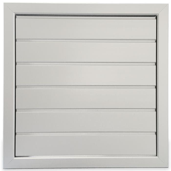 Overdrukrooster opbouw (BxH) 355 x 355mm, Doe-het-zelf en Verbouw, Ventilatie en Afzuiging, Nieuw, Verzenden