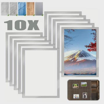 10x Zelfklevende Magnetische Fotolijsten A4 - Flexibel & Her, Verzenden, Nieuw
