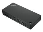 Lenovo ThinkPad Universal USB-C Dock - Bedraad USB 3.2 Gen 1, Verzenden, Zo goed als nieuw