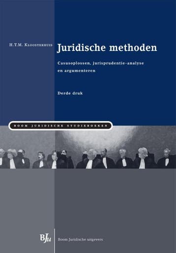 Juridische methoden, 9789089749680, Boeken, Verzenden, Zo goed als nieuw, HBO