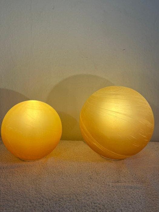 Wofi Leuchten - Tafellamp - Glas, Antiek en Kunst, Curiosa en Brocante