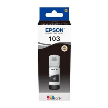 Epson 103 inktfles zwart (origineel), Verzenden, Nieuw, Epson