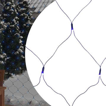 vidaXL Kerstnetverlichting 306 LEDs binnen en buiten 3x3 m, Verzenden, Nieuw, Kunststof