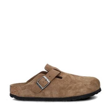 Birkenstock Boston Suede clog instapschoenen in het Cognac, Overige kleuren, Verzenden, Instappers, Nieuw