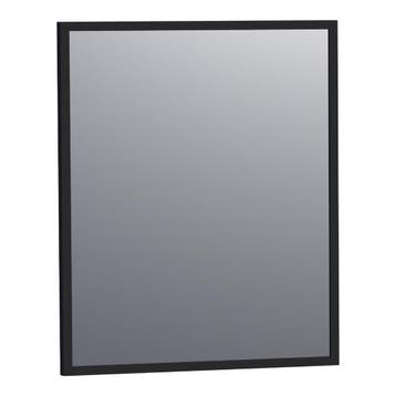 Brauer Onyx Spiegel - 60 cm - Rechthoekig - Zwart Geborsteld, Huis en Inrichting, Ophalen of Verzenden, Nieuw