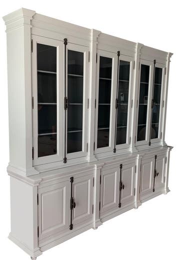 Buffetkast wit - grijs  Lara 300 x 240cm espagnoletsluiting, Huis en Inrichting, Kasten | Buffetkasten, Ophalen of Verzenden, Nieuw