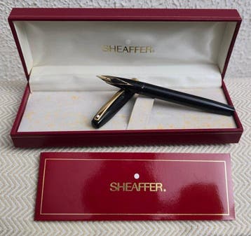 Sheaffer Fountain Pen plumin 23 k electroplaqued (1989-96) -, Nieuw