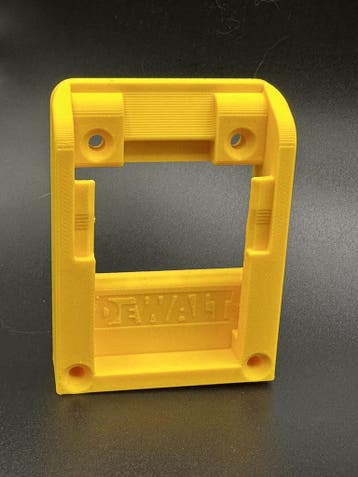 Houder voor Dewalt 18V accu  - Enkel, Doe-het-zelf en Verbouw, Verzenden, Nieuw