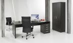Executive bureau, 210x90cm, black oak, Overige plaatsen, Ophalen of Verzenden, Nieuw in verpakking, Bureau