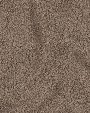 Dubbelzijdige Fleece Teddy Taupe, Nieuw, Grijs