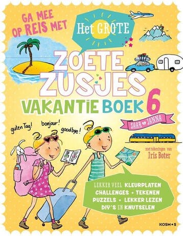 Zoete, Hanneke de-Het grote Zoete Zusjes vakantieboek 6, Verzenden, Nieuw