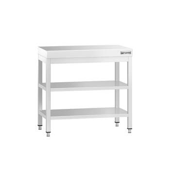GGM Gastro | RVS werktafel PREMIUM - 700x600mm - met |, Verzenden, Nieuw in verpakking, Meubilair