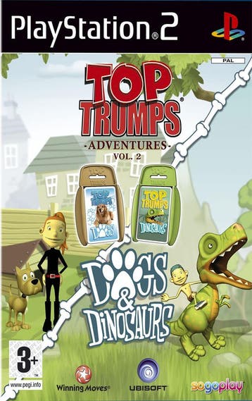 Top Trumps: Dogs & Dinosaurs PS2 Garantie & morgen in huis!, 1 speler, Ophalen of Verzenden, Zo goed als nieuw, Vanaf 3 jaar