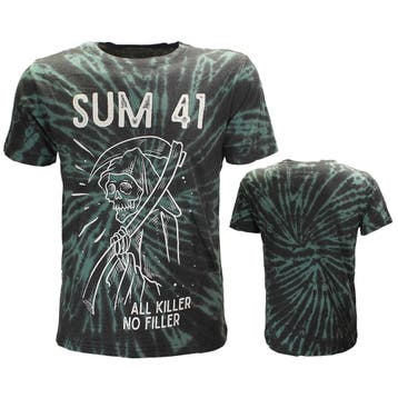 Sum 41 Reaper Dip Dye T-Shirt, Verzenden, Nieuw