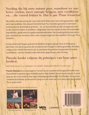 Puur genieten en toch gezond en slank 9789401402200, Verzenden, Gelezen, Pascale Naessens