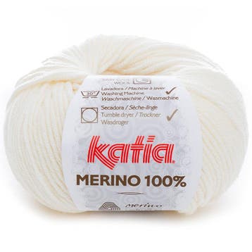 Katia Concept Merino 100% - 03 ecru - Wol Garen, Ophalen of Verzenden, Nieuw