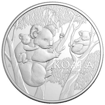 Koala - (RAM) 1 oz 2026 (25.000 oplage), Postzegels en Munten, Verzenden, Losse munt, Zilver