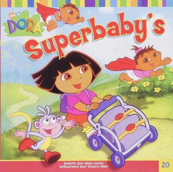 Dora Superbabys, Boeken, Kinderboeken | Jeugd | onder 10 jaar, Gelezen, Verzenden