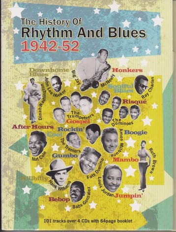 cd box - The History Of Rhythm And Blues - 1942-52, Verzenden, Zo goed als nieuw