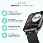2dekans | MAOO Amplify Smartwatch – Incl. Screenprotector –, Sport en Fitness, Hartslagmeters, Ophalen of Verzenden, Zo goed als nieuw