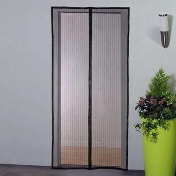 Klamboe magnetische gordijndeur - H230 cm x L100 cm - Zwa..., Verzenden, Nieuw, Overige typen