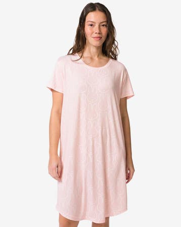 HEMA Nijntje damesnachthemd jersey lichtroze, Verzenden