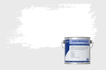 Wixx Aqua Metaallak Roestwerend Wit 5L, Verzenden, Wit, Nieuw, Lak