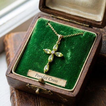 Zonder minimumprijs - Ketting met hanger - 14 karaat Zilver,