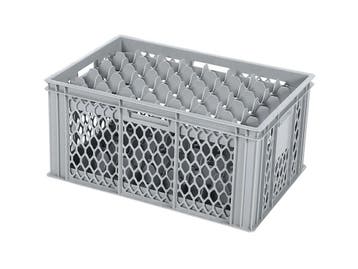 BASIC glazenkrat - 600 x 400 x H 280 mm voor 40 glazen -, Ophalen of Verzenden, Nieuw
