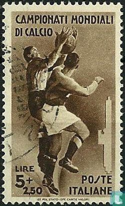 Italië - Wereldkampioenschap voetbal - 1934, Verzenden, Gestempeld