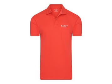 Veiling - Ballin Est. 2013 Basic Polo - Rood - 3XL, Nieuw