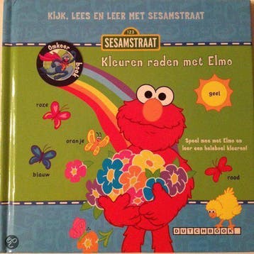 Tellen met Bert / kleuren raden met Elmo / Sesamstraat, Verzenden, Gelezen