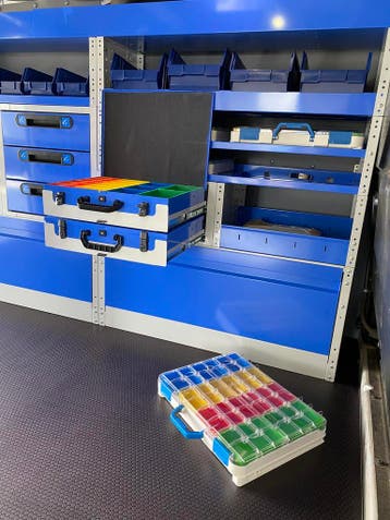 25% KORTING op Bedrijfswageninrichting | Voor elke bestelbus, Ophalen of Verzenden