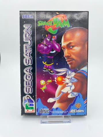 *USED* Space Jam / Sega Saturn, Spelcomputers en Games, Games | Sega, Verzenden, Gebruikt