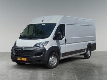 Citroën Jumper GB L4H2 3.5T 2.2 BlueHDi 165pk, Stof, Gebruikt, Citroën, Wit