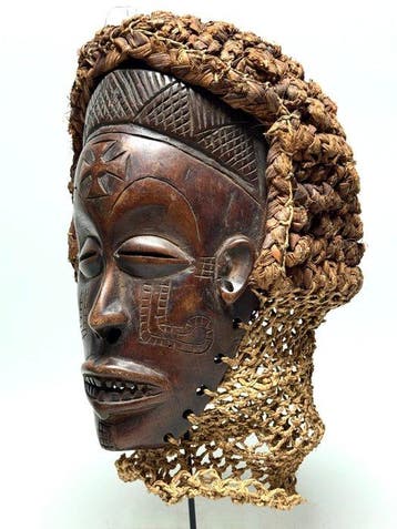 Mwana Pwo masker - Chokwe - Angola (Zonder minimumprijs)