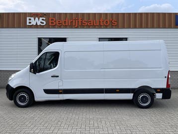 Opel Movano L3H2 | Financial Lease voor 243 p/mnd, Stof, Gebruikt, Euro 6, Wit