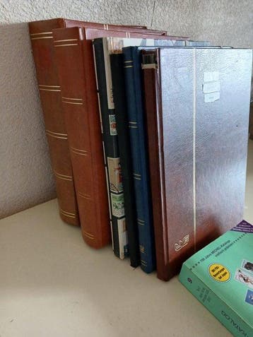 Wereld 1880/2010 - Hong Kong Mongolia Japan Stockbooks, Gestempeld