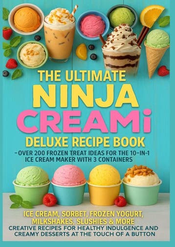 The Ultimate Ninja Creami Deluxe Recipe Book– Over 200 Froze, Ophalen of Verzenden, Nieuw, Marie Leckerbissen