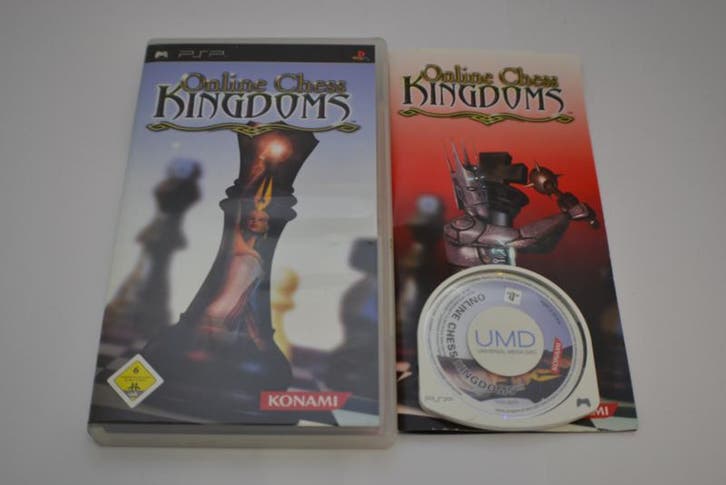 Online Chess Kingdoms (PSP PAL), Spelcomputers en Games, Games | Sony PlayStation Portable, Zo goed als nieuw, Verzenden