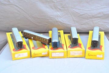 Lima H0 - Model treinwagon (5) - Set 5 Wagons - FS, CIWL, Nieuw