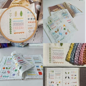 Uitgebreide Set Borduurboeken: Leer Alle Steken met Inclusie, Verzenden, Nieuw