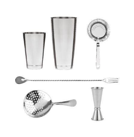 RVS Cocktail Set | 6 Delig, Zakelijke goederen, Horeca | Overige, Verzenden