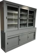 Buffetkast pelsgrijs Enschede 240cm, Huis en Inrichting, Kasten | Buffetkasten, Ophalen of Verzenden, Nieuw