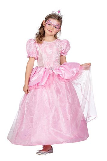 Roze Prinssessen Jurk Kindje, Verzenden, Nieuw, Feestartikel