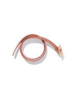 HEMA Kinderriem 2cm bloemgesp camel, Verzenden, Nieuw